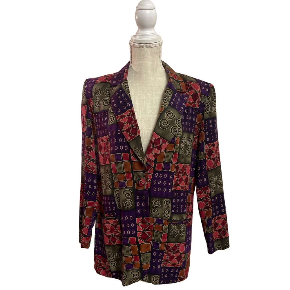 90s colorful Michael taylor pattern!